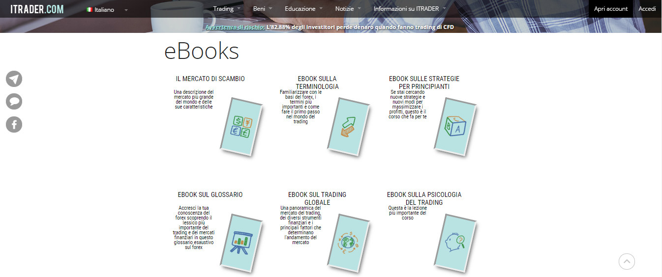 Ebooks di ITRADER Ebooks di ITRADER